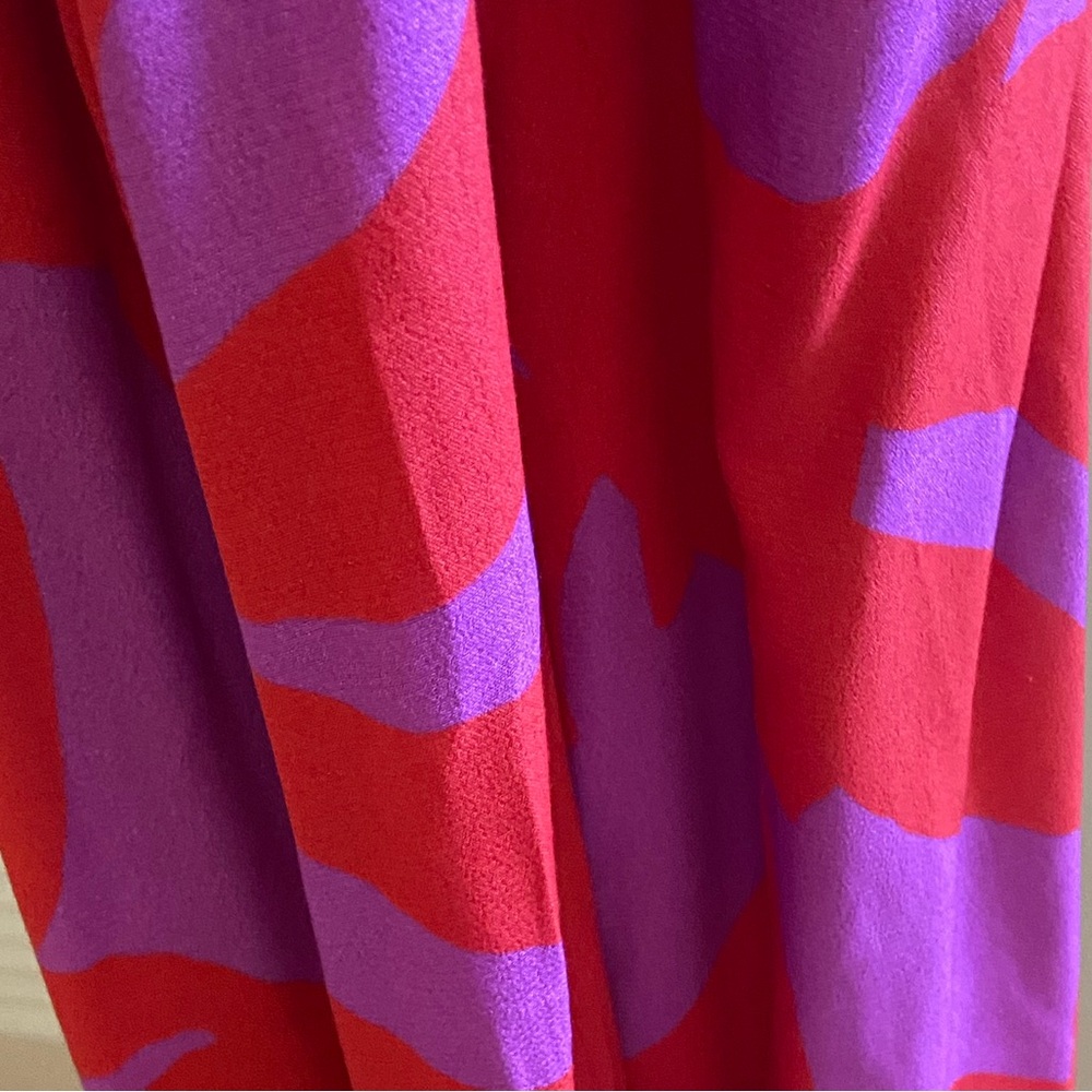 Cala De La Cruz Roge Maxi Midi dress gammi magenta halter cut outs size medium - Picture 10 of 10